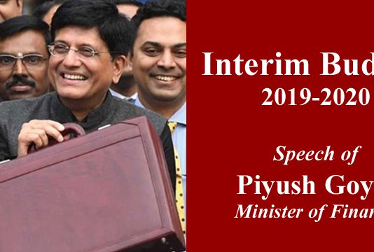 Interim Budget 2019-2020