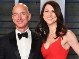 Jeff Bezos and MacKenzie Scott