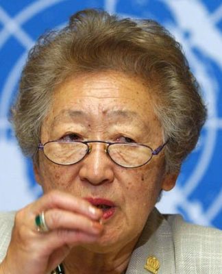 Sodako Ogata, First Lady Head of UNHCR is No More