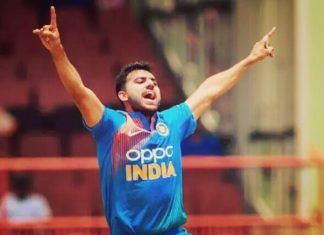 Deepak Chahar Becomes the First Indian to take T201 Hat-Trick
