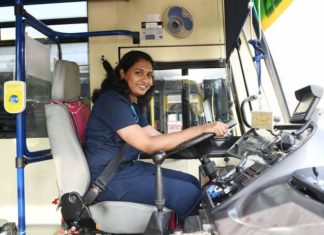 Malayali Girl Suja Breaks Gender Barriers and Becomes Bus Driver in the UAE