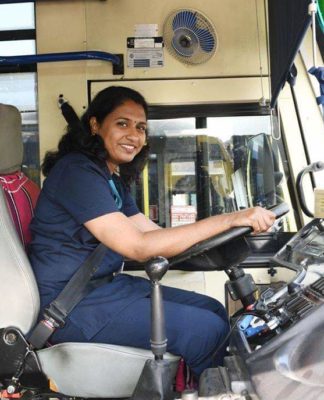 Malayali Girl Suja Breaks Gender Barriers and Becomes Bus Driver in the UAE