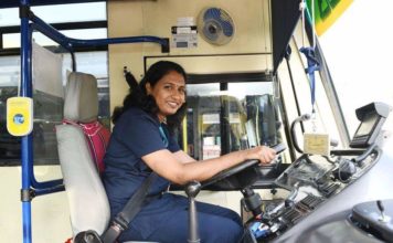 Malayali Girl Suja Breaks Gender Barriers and Becomes Bus Driver in the UAE