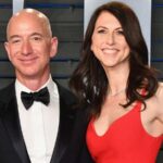 Jeff Bezos and MacKenzie Scott