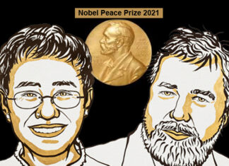 Journalists Maria Ressa and Dmitry Muratov won the Nobel Peace Prize 2021