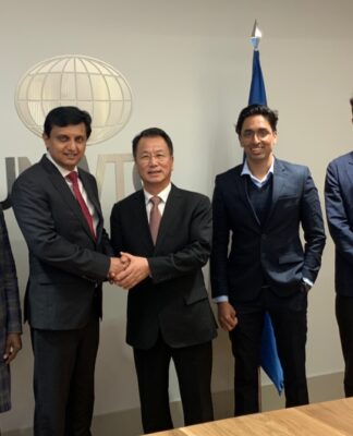 Tourism Minister Riyas meets UNWTO delegation mo Madrid