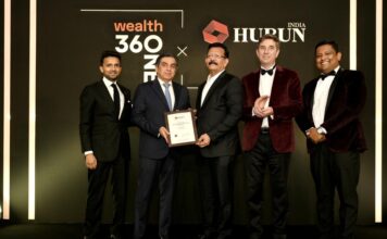 V K Mathews conferred Hurun Industry Achievement Award 2022